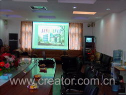 CREATOR快捷 产品在上海徐汇区中心小学会议室的应用